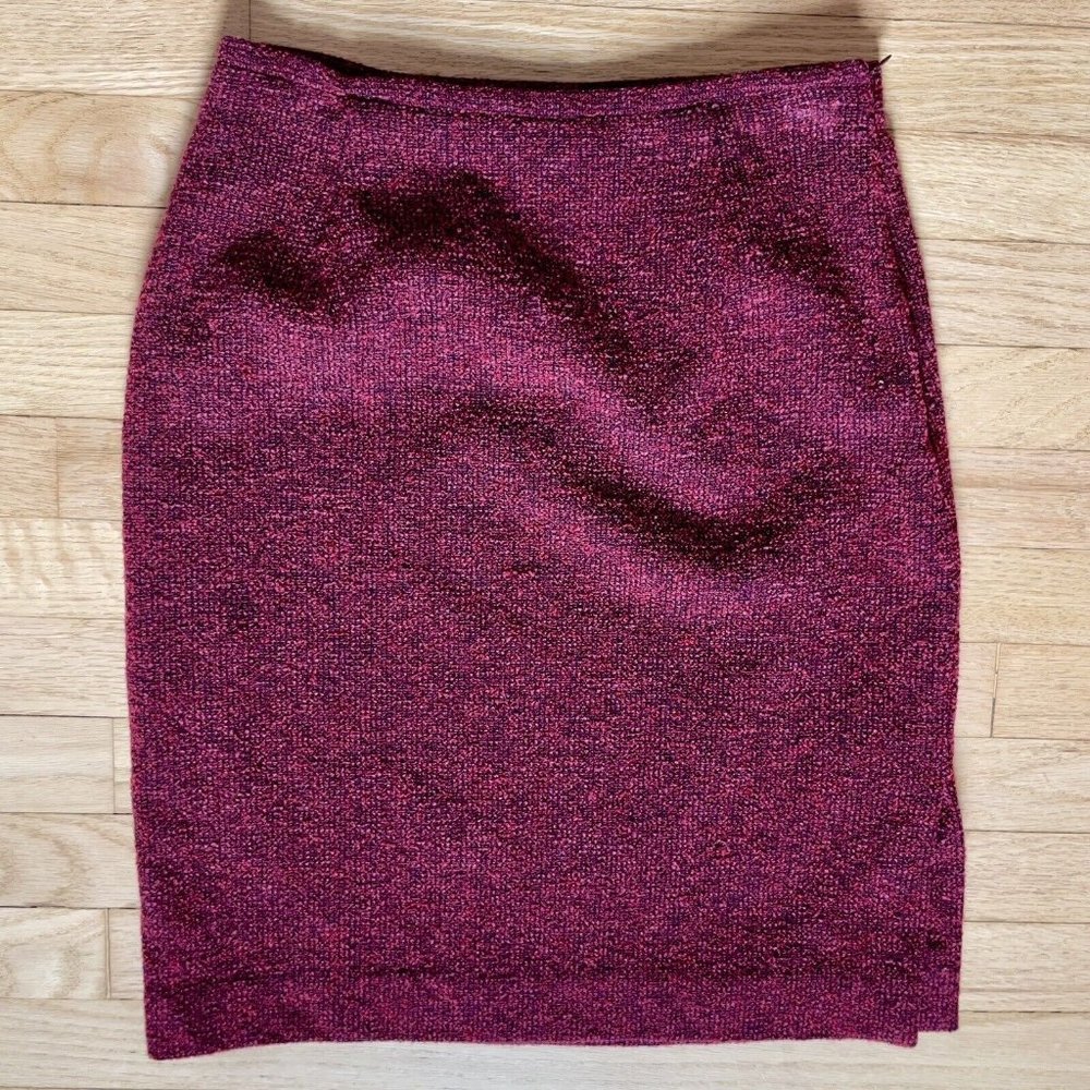 Rena Rowan Pencil Skirt Red Women's Size 8